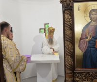 14.06.2020 г. - 1 Неделя след Петдесетница - на Всички светии. Чинопоследование на освещаване на нов храм - “Св. Йоан Предтеча” в село Брезе. Архиерейска св. Литургия.