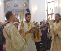 08.11.2018 г. - Събор на св. архангел Михаил и другите Небесни безплътни сили (Архангеловден). Архиерейска св. Литургия в храм 