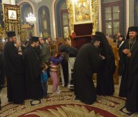 10.03.2019 г. - Неделя Сиропустна. Архиерейска вечерня с чина на взаимното опрощение в митрополитския храм „Св. Марина” гр. Пловдив.