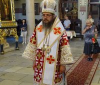 06.06.2019 г. - Архиерейска света Литургия за Възнесение Господне в катедралата на Пазарджик 