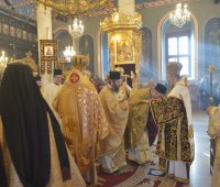 08.12.2019 г. - 10 Неделя след Неделя подир Въздвижение. Архиерейска света Литургия в митрополитския храм „Св. вмчца Марина“ град Пловдив.