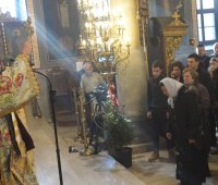01.01.2019 г. - Нова година. Обрезание Господне. Св. Василий Велики ( Всильовден ). Архиерейска света Литургия и Новогодишен молебен в митрополитския храм „Св. вмчца Марина” гр Пловдив.