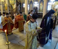 07.01.2020 г. - Архиерейска света Литургия за Ивановден в катедрален храм 